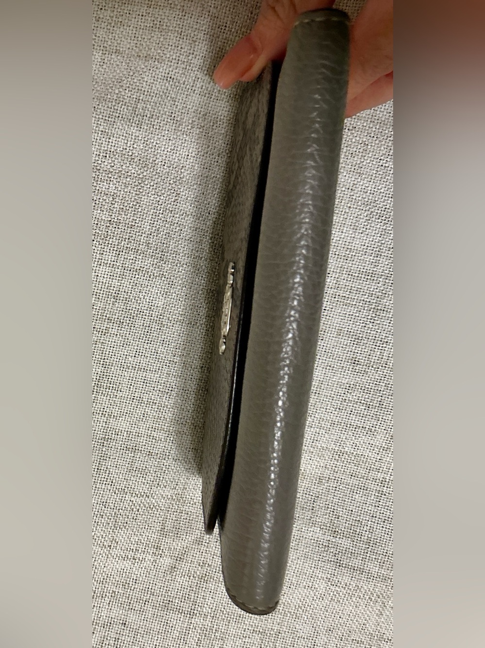 Coach Brown Snake-Print Leather Wallet - Picture 7 of 7
